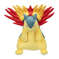 Officiële Pokemon center knuffel Typhlosion +/- 37CM